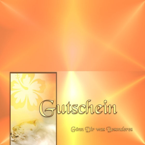 25 Gutschein-Klappkarten - Geschenkgutscheine - Flower 2